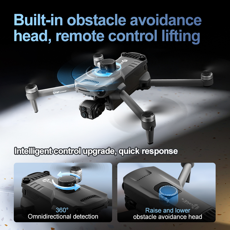 طائرة بدون طيار رباعية المحاور - مراجعة Drone Gimbal Brushless وسعره