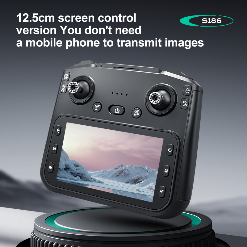 2025 S186 الطائرة بدون طيار ال - مراجعة Drone Gimbal 2 Axis وسعره