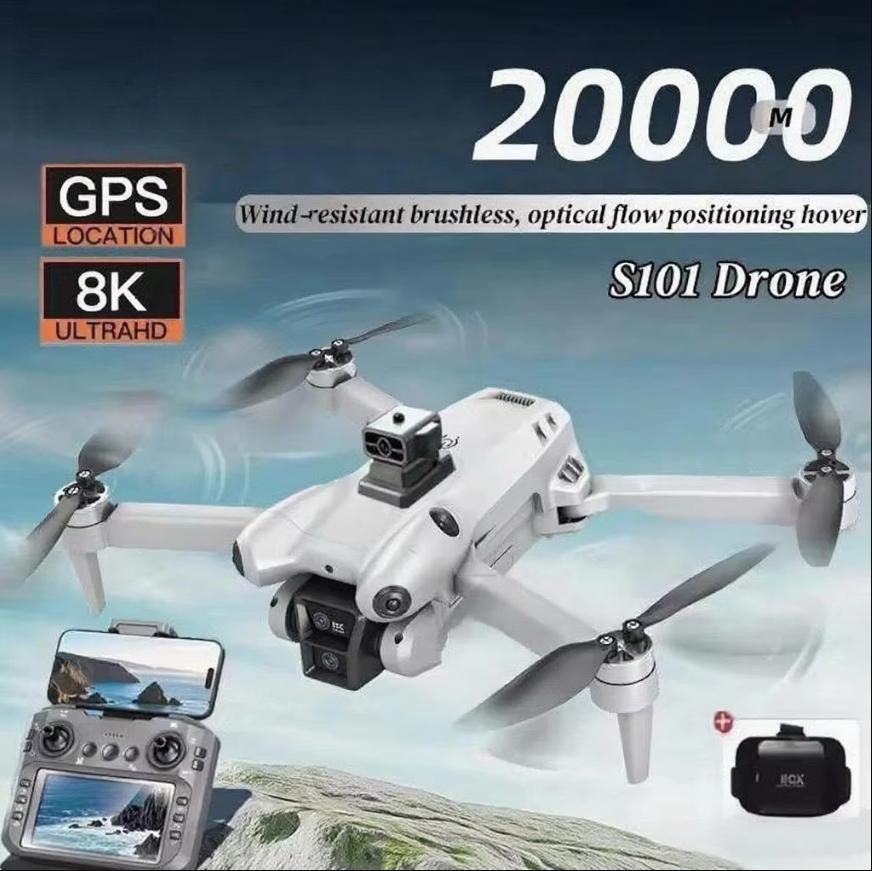 Xiaomi S101 Drone 8K HD كاميرا - مراجعة Drone Gimbal 2 Axis وسعره