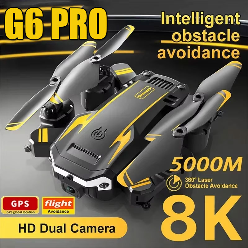 G6 الطائرة بدون طيار 8K 5G الم - مراجعة Drone Gimbal 2 Axis وسعره