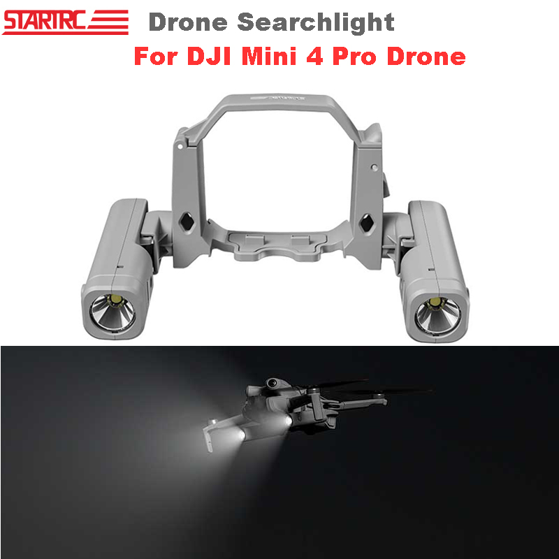 كشاف LED لملحقات الطائرة بدون  - مراجعة Dji Drone Mini 4 Pro وسعره